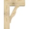 Ekena Millwork Funston Block Rough Sawn Bracket w/ Offset Brace, Douglas Fir, 8"W x 22"D x 30"H BKT0806X22X30FST05RDF - alternate 2